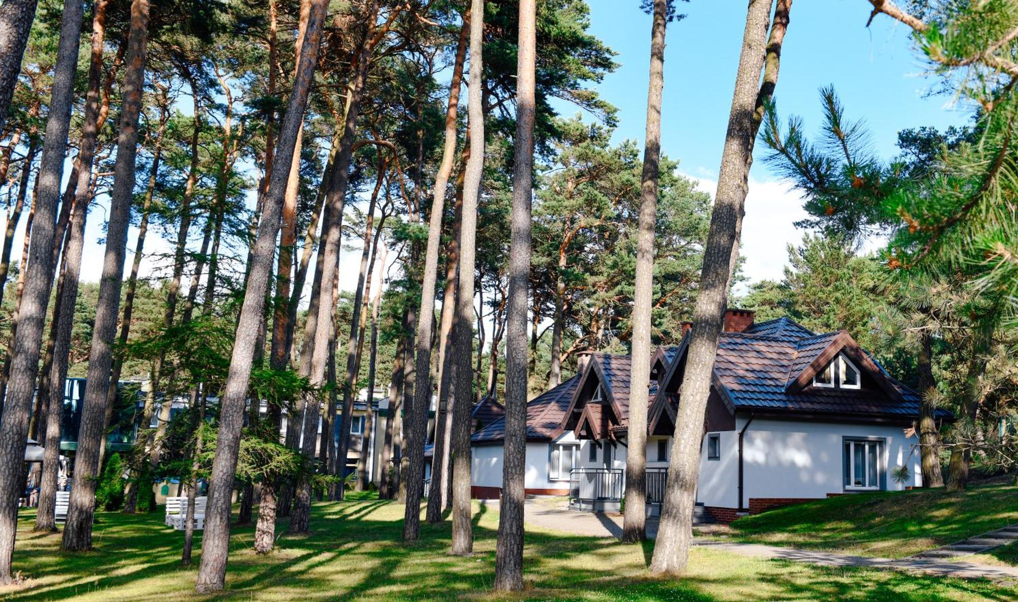 Forest Family Resort - Domki Caloroczne Ustka Kültér fotó